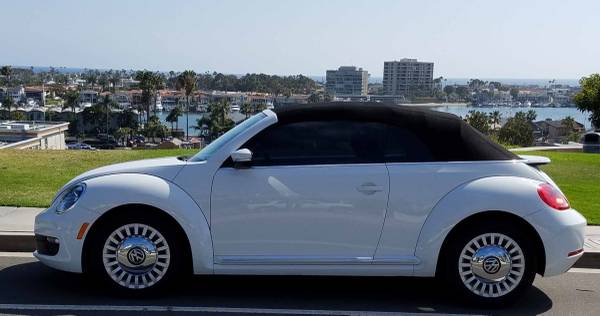 2016 WHITE VW BEETLE CONVERTIBLE for sale in Costa Mesa, CA – photo 13