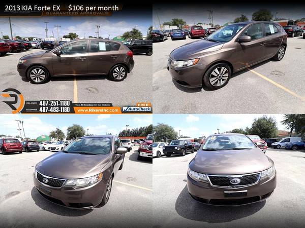 $132/mo - 2013 Toyota Corolla S - 100 Approved! - cars & trucks - by... for sale in Kissimmee, FL – photo 22