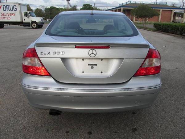 2006 MERCEDES BENZ CLK-350 COUPE SILVER ~~~ VERY CLEAN ~~~ for sale in Richmond, TX – photo 5