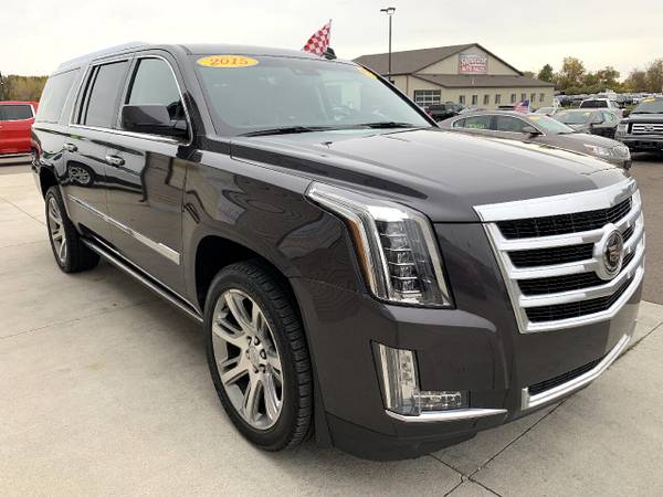 2015 Cadillac Escalade ESV 4WD 4dr Premium - cars & trucks - by... for sale in Chesaning, MI – photo 3