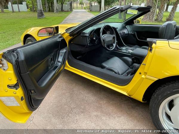 1992 Chevy Corvette Convertible! Only 22k miles! Only 2 Owners! for sale in Naples, FL – photo 10
