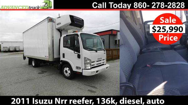 2015 Isuzu Npr Box Truck Dump Flatbed Reefer - cars & trucks - by... for sale in NEW YORK, NY – photo 8