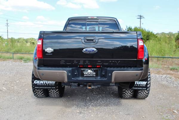 2015 FORD F350 KING RANCH 4X4 - BLK ON BLK - NAV ROOF- NEW 35" TOYO MT for sale in LEANDER, TX – photo 8