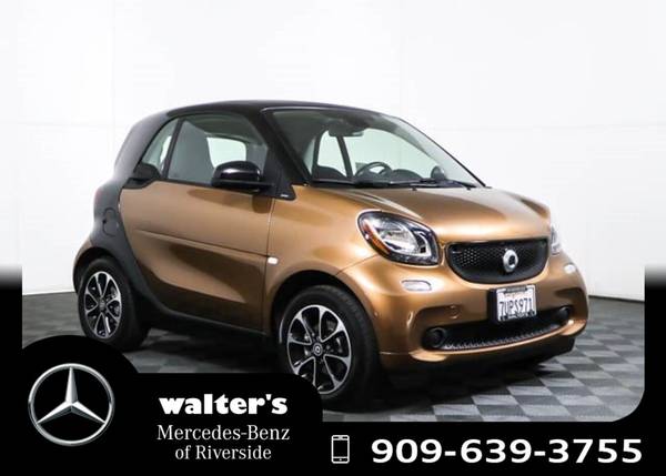 2016 smart fortwo RWD 2dr Cpe Passion Passion for sale in Riverside, CA