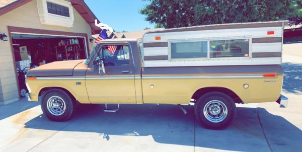 1973 F-250 camper custom - cars & trucks - by owner - vehicle... for sale in Lancaster, CA – photo 12