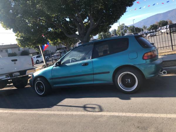 93 Honda Civic hatchback - cars & trucks - by owner - vehicle... for sale in Soledad, CA – photo 4
