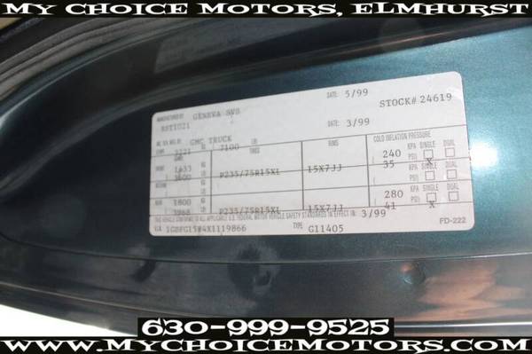 1999 GMC SAVANA CARGO 3ROW LEATHER ALLOY GOOD TIRES 119866 - cars & for sale in Elmhurst, WI – photo 9