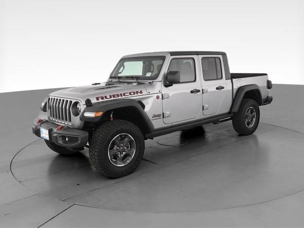 2020 Jeep Gladiator Rubicon Pickup 4D 5 ft pickup Silver - FINANCE -... for sale in Greensboro, NC – photo 3