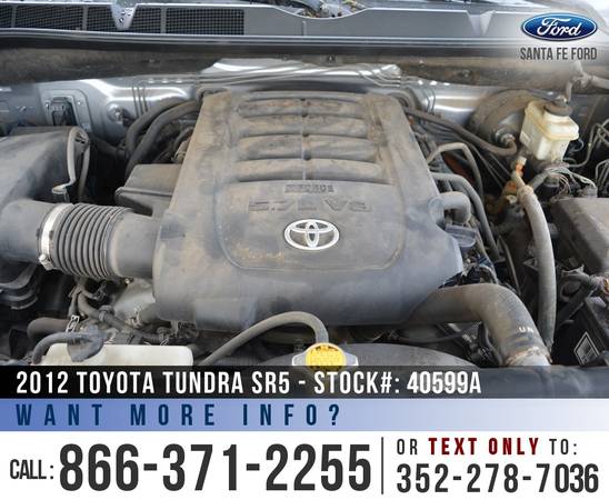 2012 Toyota Tundra SR5 *** Camera, Homelink, Tinted Windows *** -... for sale in Alachua, FL – photo 19