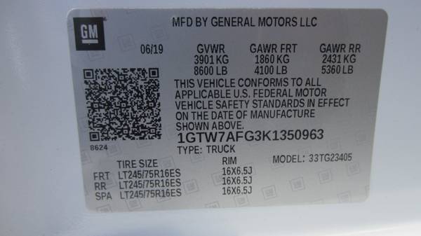 2019 GMC SAVANA 2500 CARGO VAN - - by dealer - vehicle for sale in Chesapeake , VA – photo 22