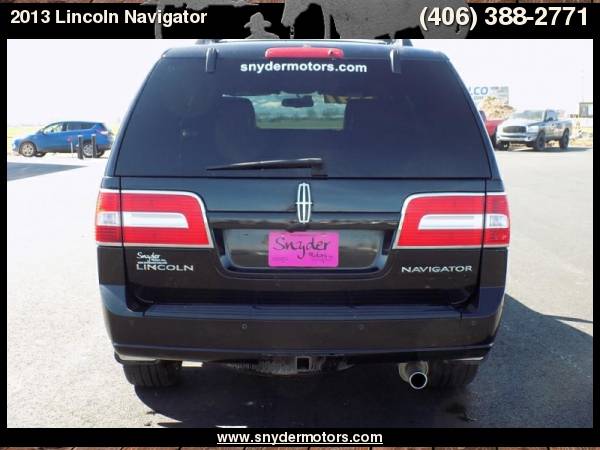 2013 Lincoln Navigator, clean, 4x4, leather, moon, DVD for sale in Belgrade, MT – photo 6
