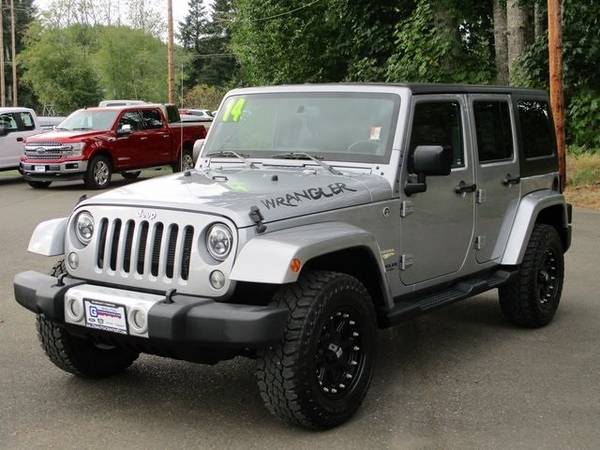2014 Jeep Wrangler 4x4 4WD Unlimited Sahara SUV WARRANTY FOREVER -... for sale in Shelton, WA – photo 2