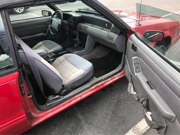 1993 mustang convertible lx foxbody for sale in Indianapolis, IN – photo 6