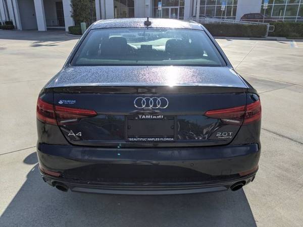 2017 Audi A4 Blue *Priced to Sell Now!!* - cars & trucks - by dealer... for sale in Naples, FL – photo 5