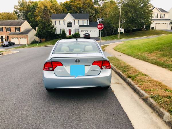 2006 Honda Civic, Hyb, NAVIGATION, 137K Miles, NEW INSPECTION, EXCELLE for sale in Woodbridge, MD – photo 4