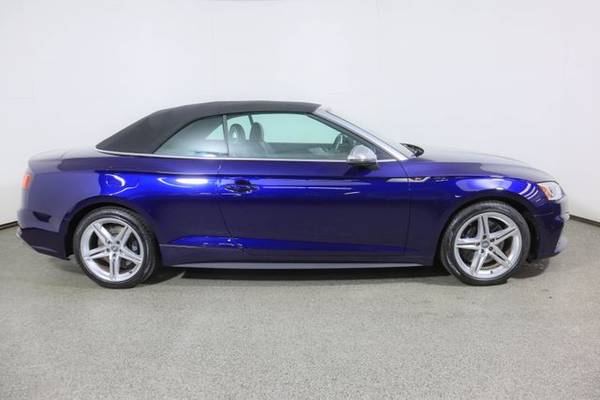 2018 Audi S5 Cabriolet, Navarra Blue Metallic/Black Roof - cars &... for sale in Wall, NJ – photo 14