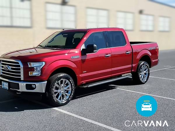 2017 Ford F150 SuperCrew Cab XLT Pickup 4D 5 1/2 ft pickup Red for sale in Gadsden, AL – photo 3