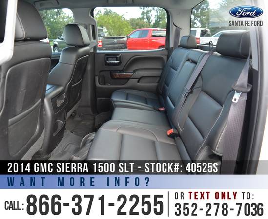 *** 2014 GMC SIERRA 1500 SLT *** Bluetooth - Leather Seats -... for sale in Alachua, GA – photo 18