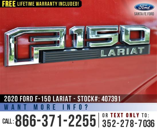 2020 FORD F150 LARIAT 4WD *** $6,000 off MSRP! *** - cars & trucks -... for sale in Alachua, FL – photo 20