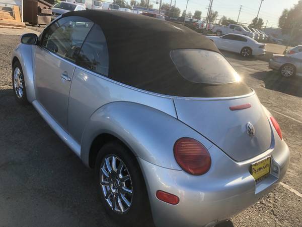 04' Volkswagen Beetle, Auto, Convertible, Leather, Low 77k Miles! for sale in Visalia, CA – photo 3