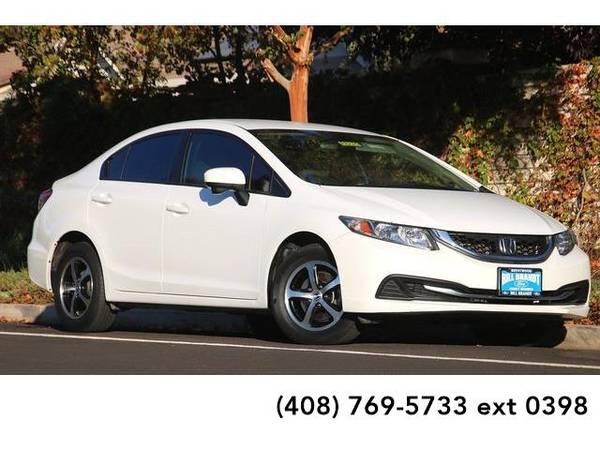 2015 Honda Civic sedan SE 4D Sedan (White) for sale in Brentwood, CA – photo 2