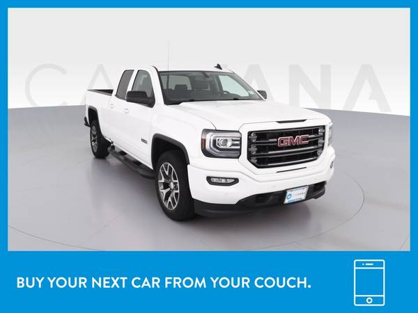 2018 GMC Sierra 1500 Double Cab SLT Pickup 4D 6 1/2 ft pickup White for sale in Lewisville, TX – photo 12