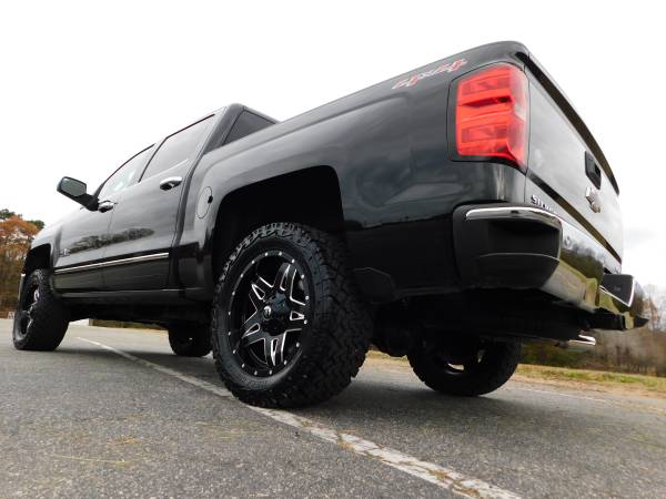 LIFTED 15 CHEVY SILVERADO 1500 LTZ CREW 4X4 20X10 *NEW 33X12.50... for sale in KERNERSVILLE, NC – photo 7