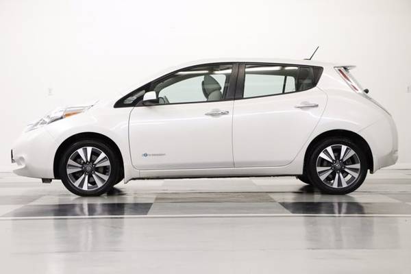 ELECTRIC White LEAF 2016 Nissan SV ZEV Hatchback DC FAST for sale in Clinton, MO – photo 21