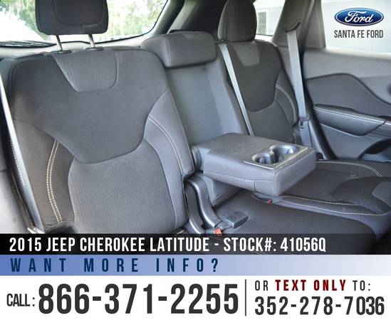 2015 Jeep Cherokee Latitude Remote Start - Camera - Cruise for sale in Alachua, FL – photo 21