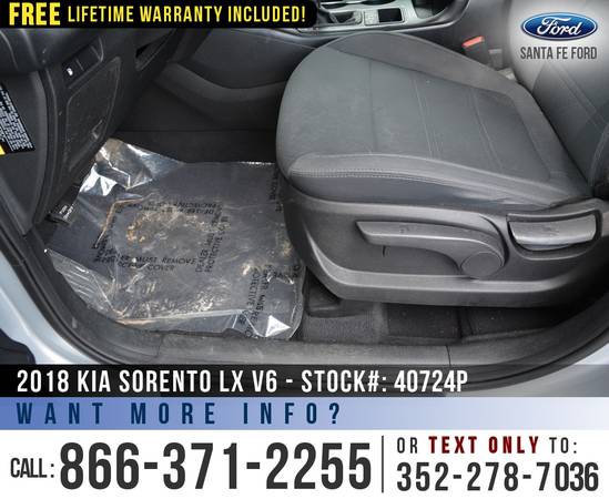 *** 2018 KIA SORENTO LX SUV *** Cruise Control - SIRIUS - Bluetooth... for sale in Alachua, GA – photo 13