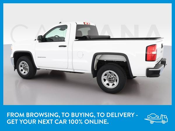 2015 GMC Sierra 1500 Regular Cab Pickup 2D 6 1/2 ft pickup White for sale in Springfield, MA – photo 5