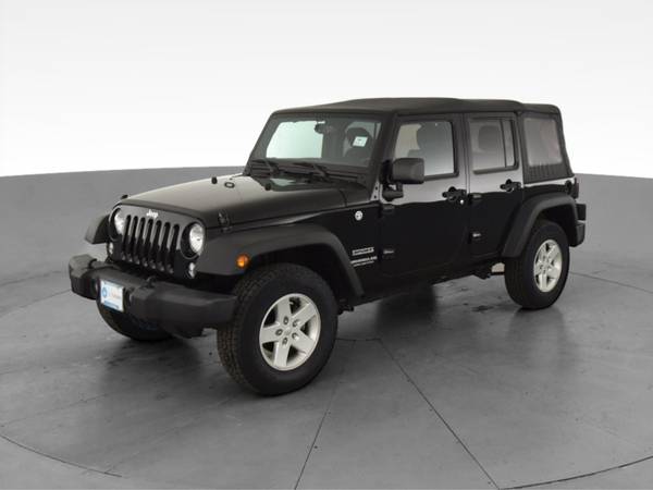 2017 Jeep Wrangler Unlimited Sport S Sport Utility 4D suv Black - -... for sale in Williamsport, PA – photo 3