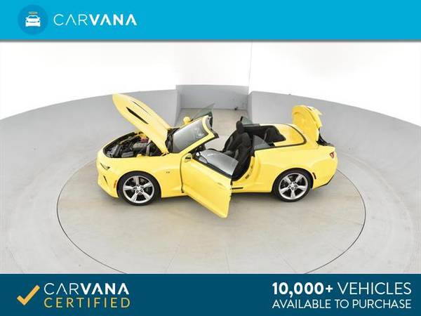 2017 Chevy Chevrolet Camaro SS Convertible 2D Convertible Yellow - for sale in Norfolk, VA – photo 13