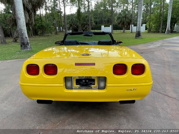 1992 Chevy Corvette Convertible! Only 22k miles! Only 2 Owners! for sale in Naples, FL – photo 4