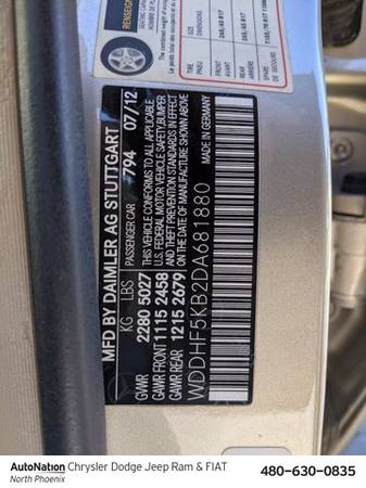2013 Mercedes-Benz E-Class E 350 Sport SKU:DA681880 Sedan - cars &... for sale in North Phoenix, AZ – photo 16
