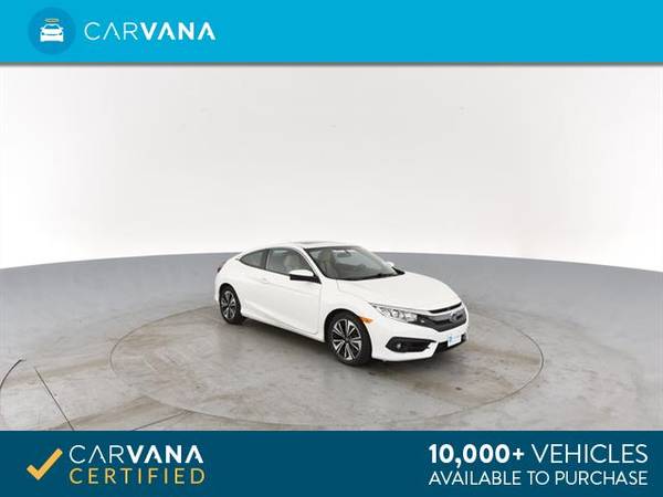 2016 Honda Civic EX-T Coupe 2D coupe White - FINANCE ONLINE for sale in Atlanta, CA – photo 9