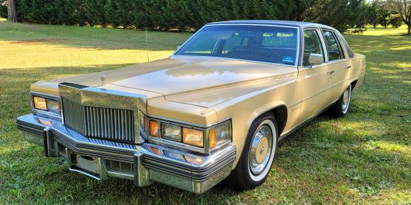 1977 Cadillac Brougham Original 85k miles Mint condition - cars & for sale in Fayetteville, GA – photo 3