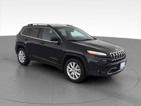 2014 Jeep Cherokee Limited Sport Utility 4D suv Black - FINANCE... for sale in NEWARK, NY – photo 15