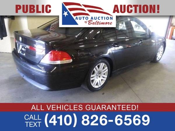 2003 BMW 745i ***PUBLIC AUTO AUCTION***FALL INTO SAVINGS!*** for sale in Joppa, MD – photo 8