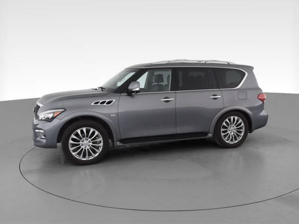 2015 INFINITI QX80 Sport Utility 4D suv Gray - FINANCE ONLINE - cars... for sale in NEWARK, NY – photo 4
