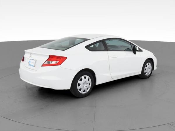 2012 Honda Civic LX Coupe 2D coupe White - FINANCE ONLINE - cars &... for sale in NEWARK, NY – photo 11