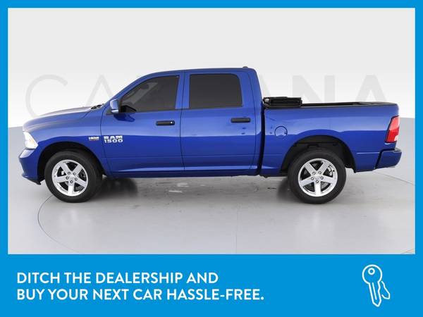 2015 Ram 1500 Crew Cab Tradesman Pickup 4D 5 1/2 ft pickup Blue for sale in Buffalo, NY – photo 4