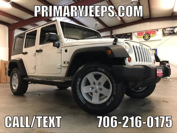 2008 Jeep Wrangler Unlimited X IN HOUSE FINANCE - FREE SHIPPING -... for sale in DAWSONVILLE, SC – photo 2