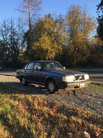 1993 Volvo 240 sedan - cars & trucks - by owner - vehicle automotive... for sale in Olympia, WA