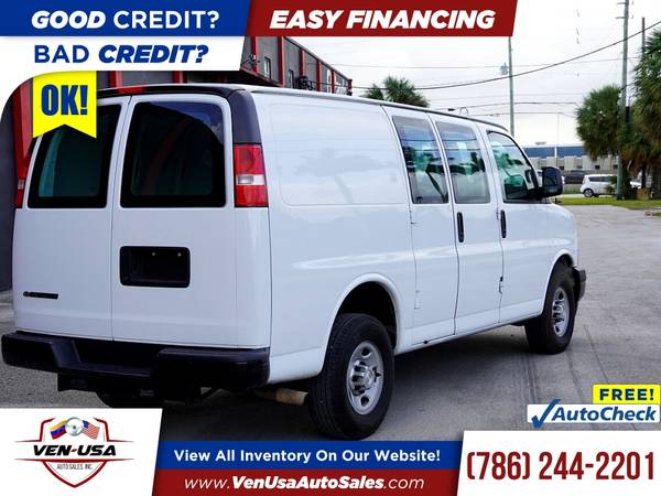 2017 Chevrolet Express Cargo 2500 3dr Cargo Van FOR ONLY $343/mo! -... for sale in Miami, FL – photo 6