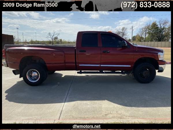2009 Dodge Ram 3500 SLT 4X4 Dually Diesel - cars & trucks - by... for sale in Lewisville, TX – photo 7