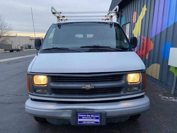 2001 Chevrolet Express Cargo G2500 Ladder Rack Bins And Good Tires -... for sale in Westminster, CO – photo 8