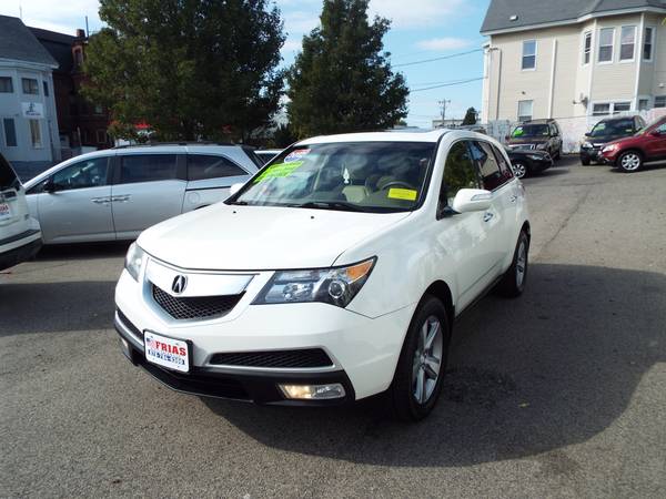 2012 ACURA MDX Technology Package White for sale in Lawrence, MA – photo 3