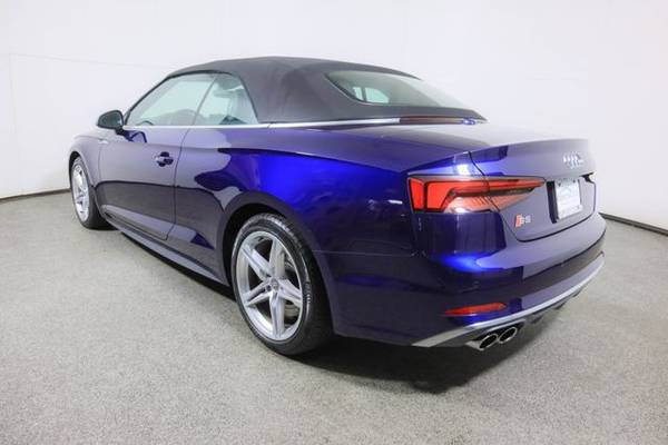 2018 Audi S5 Cabriolet, Navarra Blue Metallic/Black Roof - cars &... for sale in Wall, NJ – photo 11