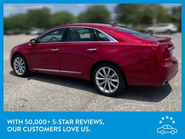 2013 Caddy Cadillac XTS Luxury Collection Sedan 4D sedan Red for sale in Van Nuys, CA – photo 6